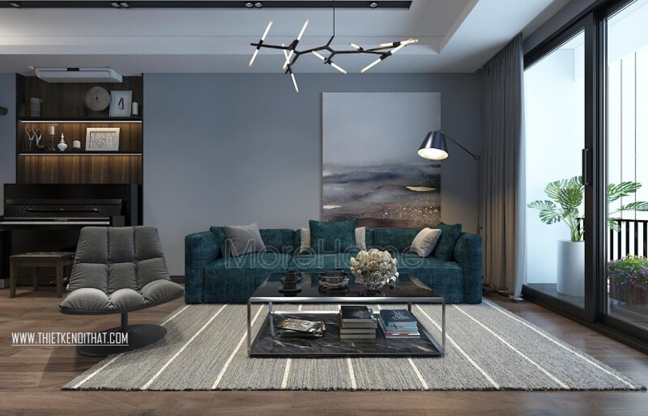 Top 20 mẫu thiết kế nội thất chung cư phòng khách đẹp của năm